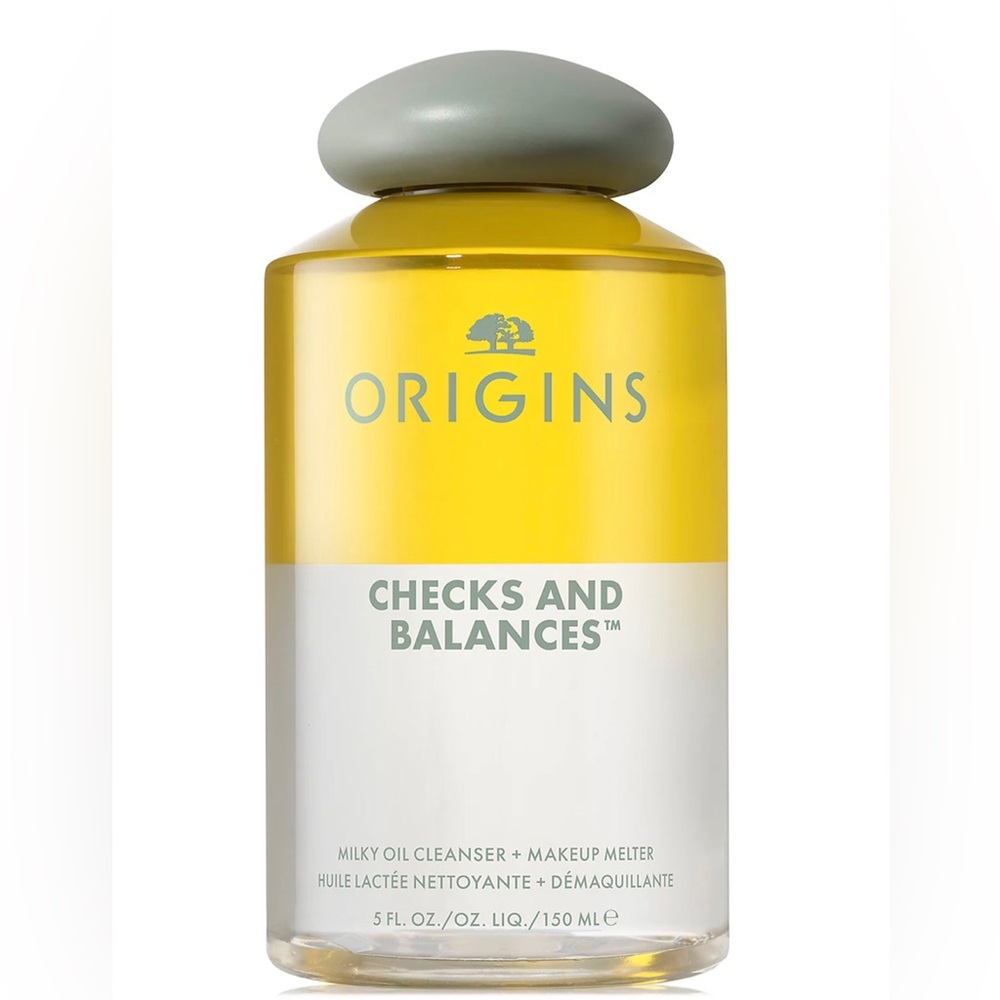 🫧NWT🫧 ORIGINS Checks & Balances Milky Oil Cleanser + Makeup Melter 5oz